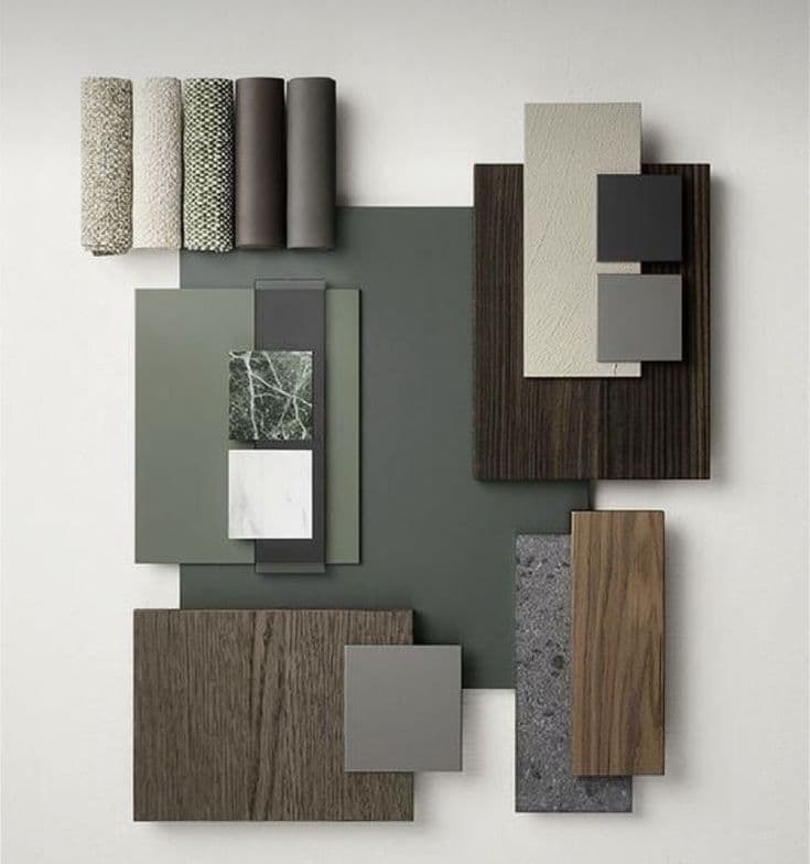 Finishing materials showcase