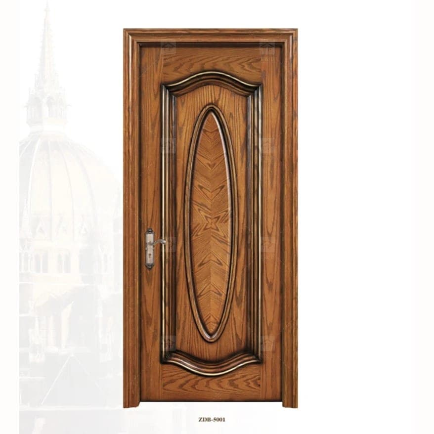 2026 Luxury High Quality Teak Wood Carving Top Head Door Post for Interior Front Door Designs for House Villa Bedroom