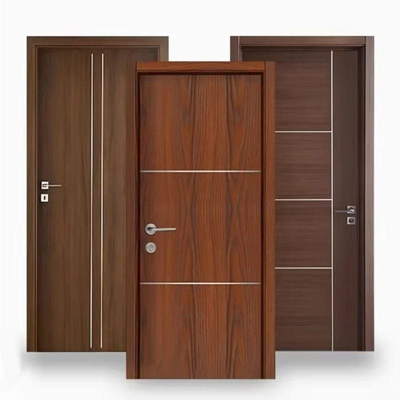 Mdern Residential Classic Durable Insulation Wooden doors Wear Resistant Eco-Friendly Noise Prevention Interior Wood Door